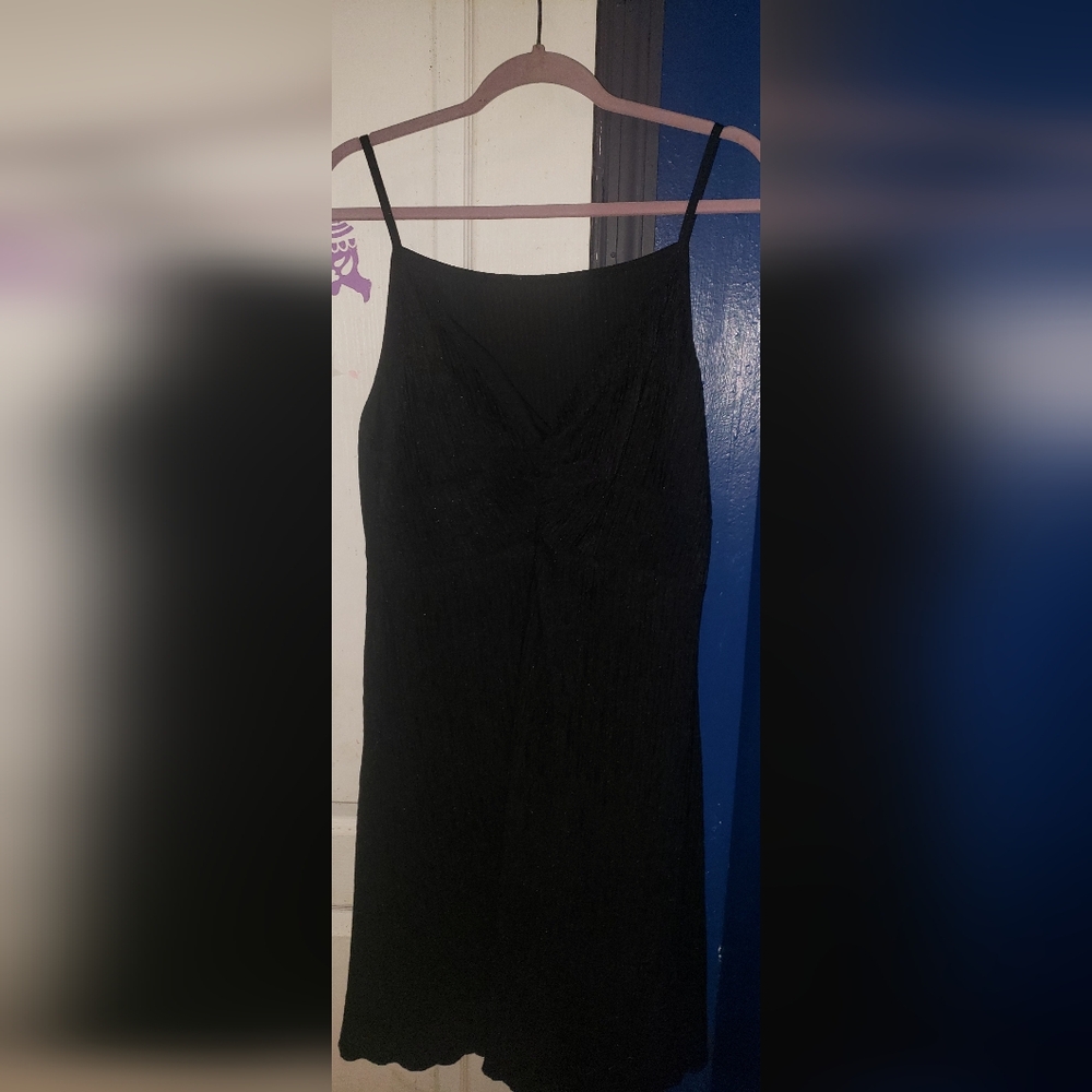 Elegant Black Sleeveless Dress